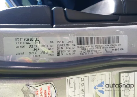 2018 Jeep Grand Cherokee Limited 4X4 z USA, uszkodzony, nr VIN 1C4RJFBG1JC373565